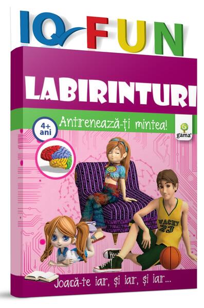 Labirinturi. IQ Fun - Board book - Gama
