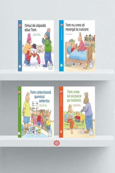 Pachet Colecția Biblioteca lui Tom - Elisabeth De Lambilly - Casa