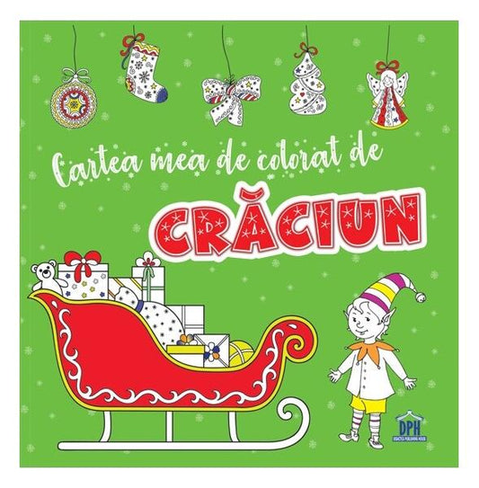 Cartea mea de colorat de Crăciun - Didactica Publishing House