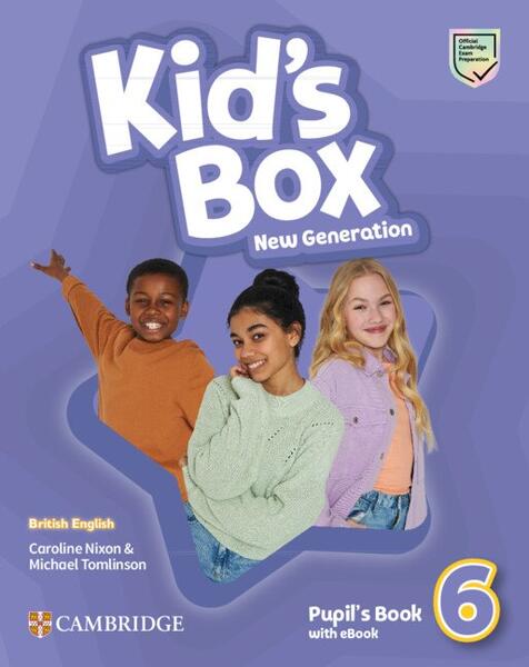 Kid's Box New Generation Level 6 Pupil's Book with eBook British English - Caroline Nixon , Michael Tomlinson - Art Klett