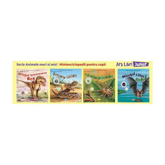 Seria „Animale mari și mici” - Alejandro Algarra, Núria Roca - Ars Libri