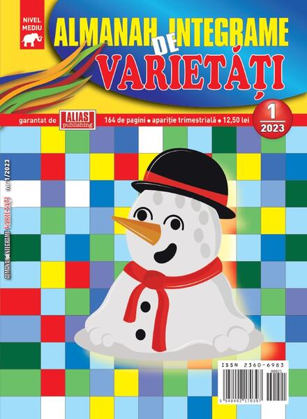 Almanah de integrame. Varietăți nr. 1/ 2023 - Alias Publishing