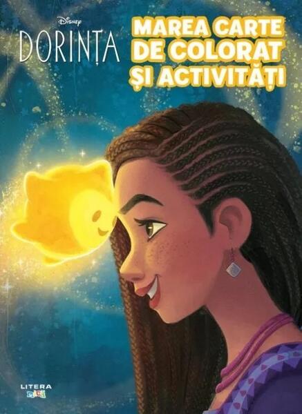 Disney. Dorința. Marea carte de colorat și activități - Disney - Litera mică