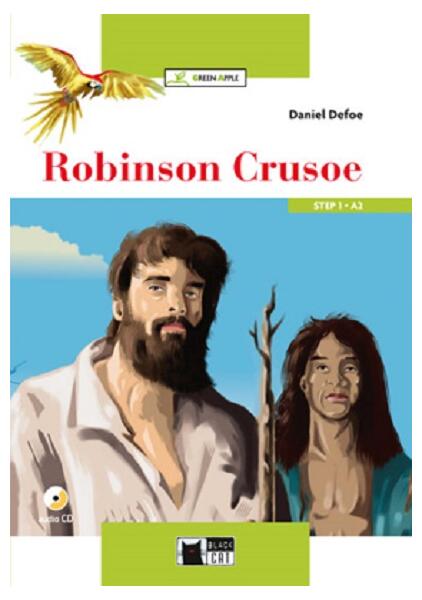 Robinson Crusoe + CD (Step 1 - A2) - Black Cat Cideb