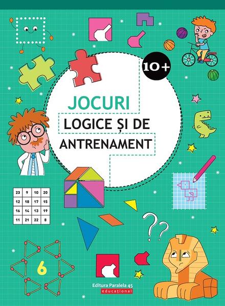 Jocuri logice și de antrenament (10 ani +) - Ballon Media - Paralela 45 educațional