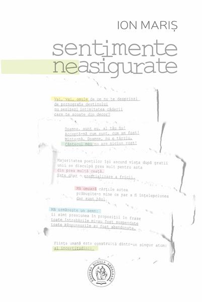 Sentimente neasigurate - Ion Mariș - Școala Ardeleană