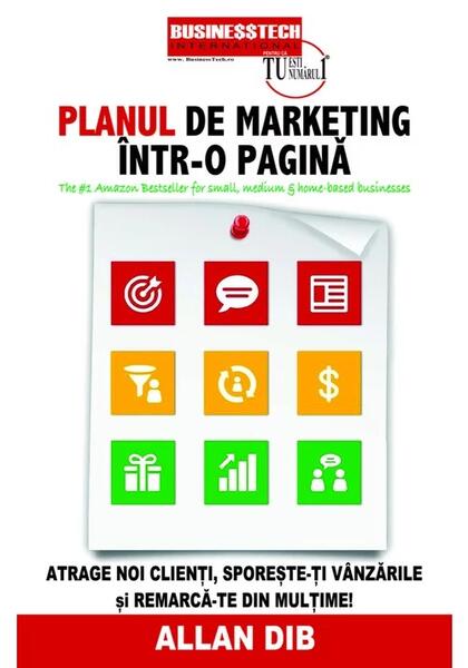 Planul de marketing într-o pagină - Allan Dib - Businesstech