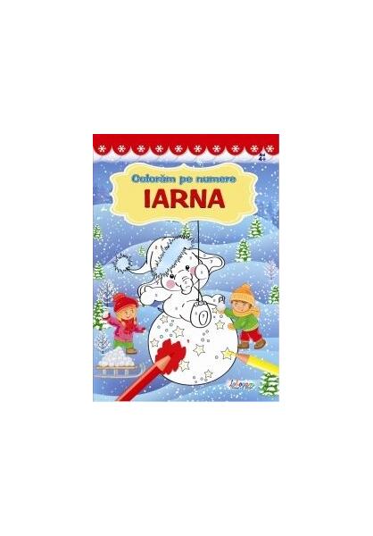 Iarna. Colorăm pe numere - Erc Press