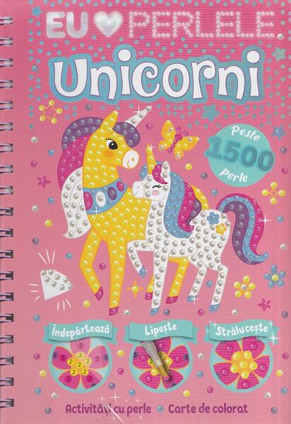 Unicorni. Eu iubesc perlele - Flamingo
