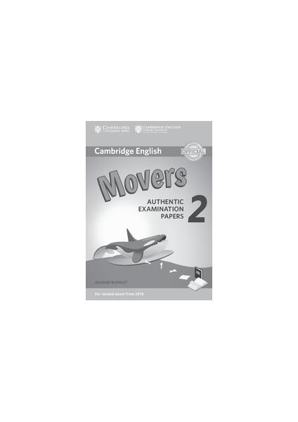 Cambridge English Young Learners 2 for Revised Exam from 2018 Movers Answer Booklet - Antoinette Moses - Cambridge