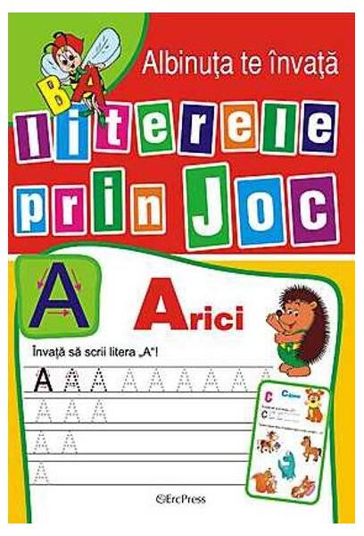 Albinuța te învață literele prin joc - Erc Press