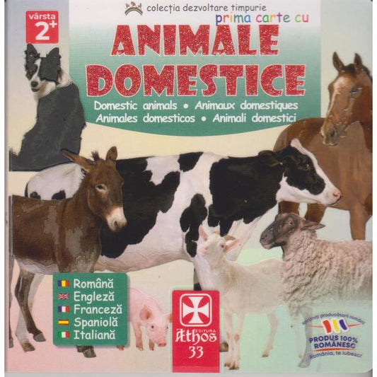 Prima carte cu Animale Domestice - Athos 33