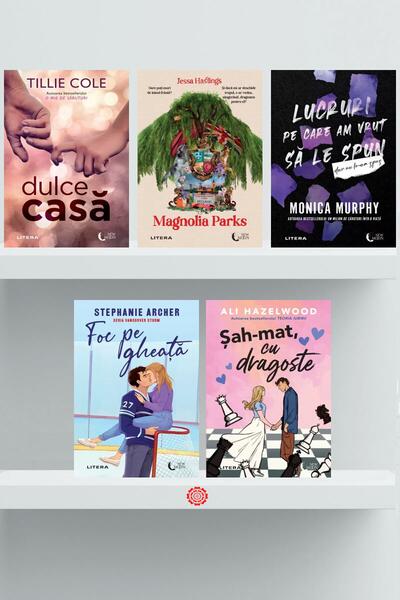 Pachet Colecția New Moon - Alice Kellen, Mikki Daughtry, Rachael Lippincott, Sarah Dessen, Tillie Cole - Litera