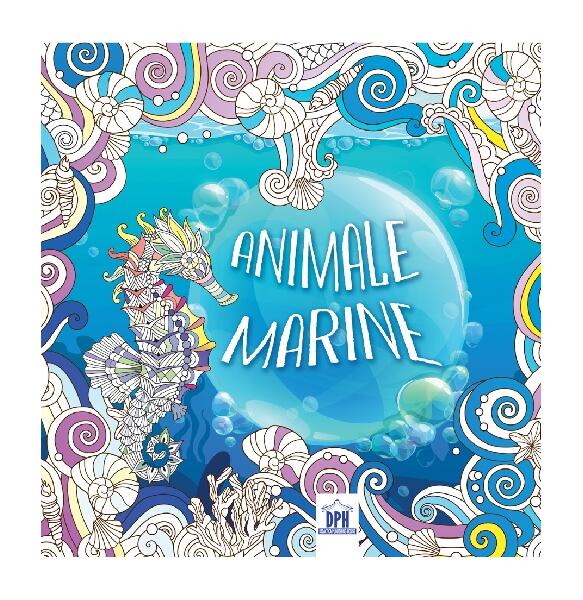 Animale marine - carte de colorat - Didactica Publishing House
