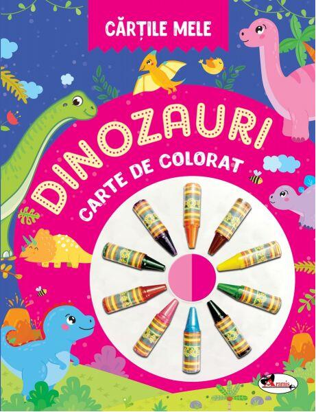 Cărțile mele de colorat. Dinozauri - Dreamland Publications - Aramis