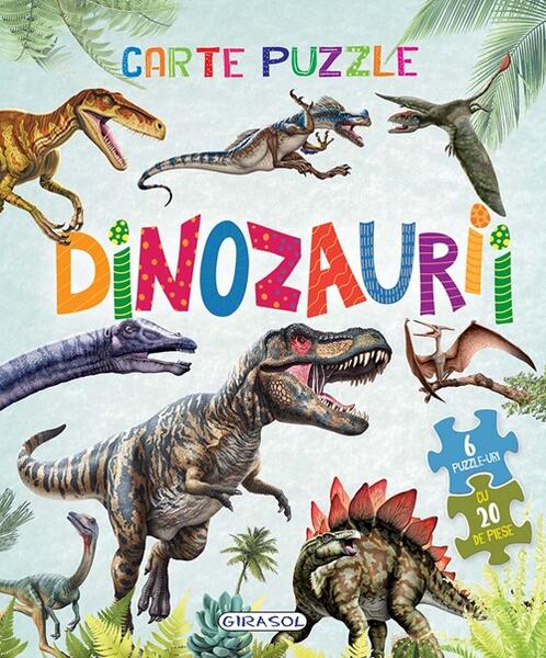 Carte puzzle. Dinozaurii - Girasol