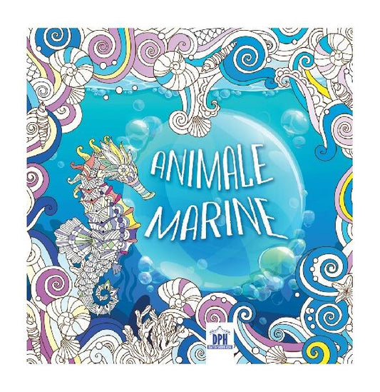 Animale marine - carte de colorat - Didactica Publishing House