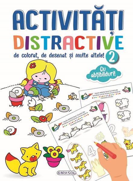 Activități distractive de colorat, de desenat și multe altele 2! - Girasol