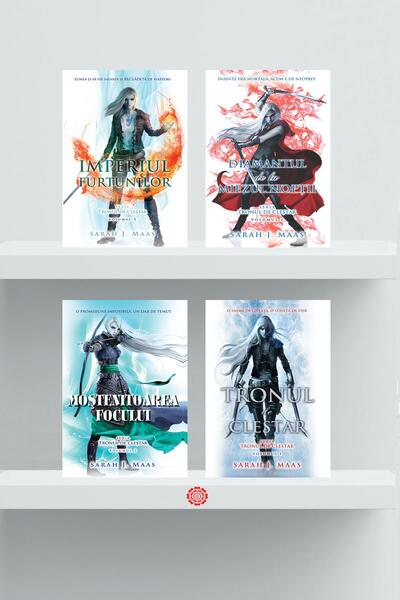 Pachet Tronul de cleştar (Incomplet) - Sarah J. Maas - RAO