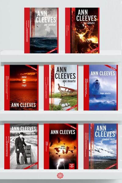 Pachet Seria Shetland Island - Ann Cleeves - Crime Scene Press