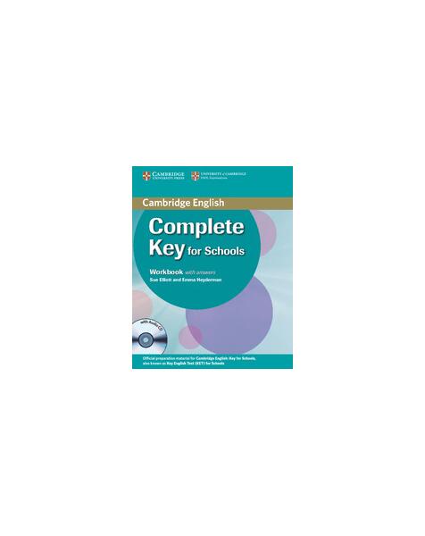 Complete Key for Schools A2 Workbook without Answers with Audio Download - Emma Heyderman, Sue Elliott - Cambridge