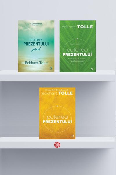 Pachet Puterea prezentului - Eckhart Tolle - Curtea Veche