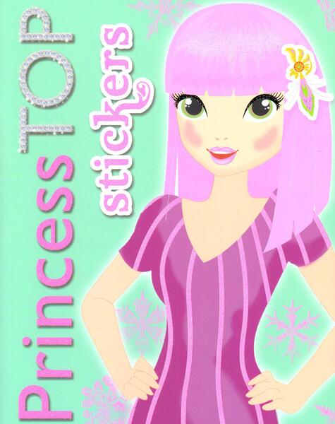 Princess Top. Stickers (verde) - Girasol