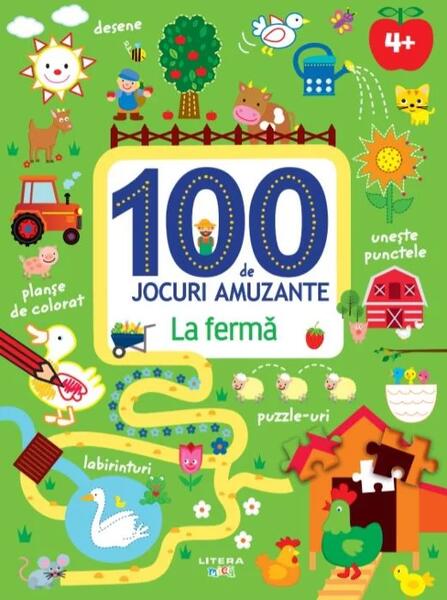 100 de jocuri amuzante. La fermă - Litera mică