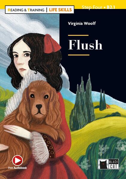 Flush + Online Audio + App (Step Four B2.1) - Virginia Woolf - Black Cat Cideb