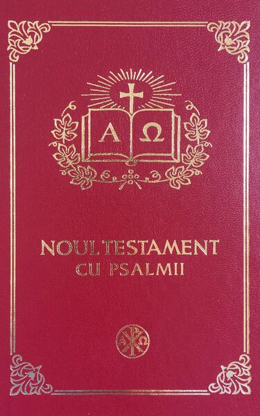 Noul Testament cu Psalmii (ediție mică grena) - Hardcover - Institutului Biblic şi de Misiune Ortodoxă