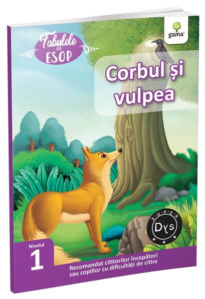 Corbul și vulpea - Esop - Gama