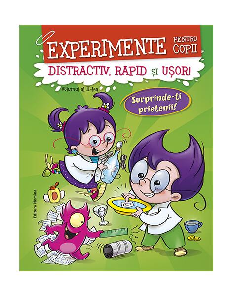 Experimente pentru copii – verde - Alexandre Wajnberg - Nomina