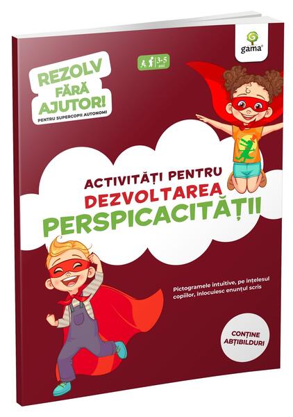 Activități pentru dezvoltarea perspicacității (3-5 ani). Rezolv fără ajutor! - Gama