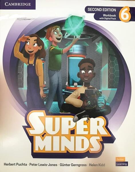 Super Minds 2ed Level 6 Workbook with Digital Pack British English - Cambridge