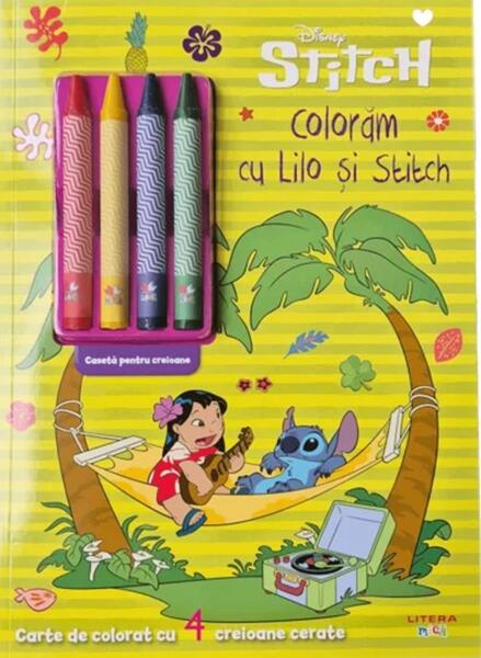 Disney. Stitch. Coloram cu Lilo si Stitch - Paperback brosat - Disney - Litera mica
