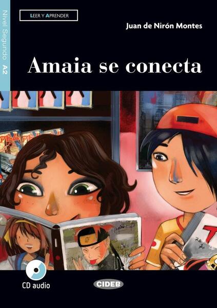 Amaia se conecta, Black Cat Lectores españoles y recursos digitales, CD audio, A2, Nivel 2 - Black Cat Cideb