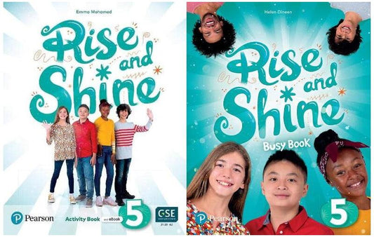 Rise and Shine Level 5 Activity Book with eBook and Busy Book Pack - Pearson