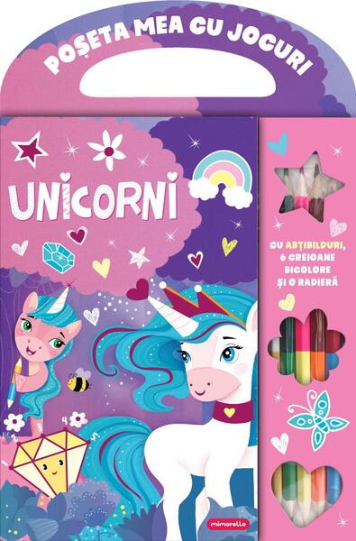 Poșeta mea cu jocuri - Unicorni - Mimorello