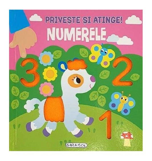 Privește și atinge! Numerele - Girasol