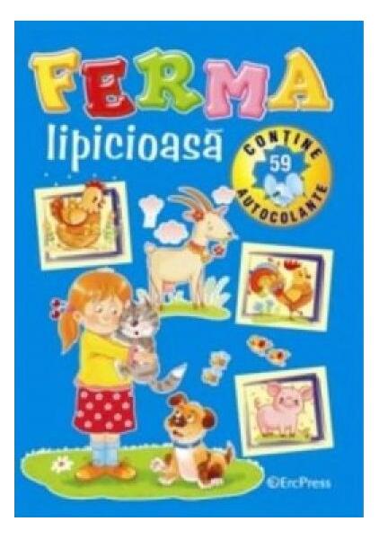 Ferma lipicioasă. Conține 59 de autocolante - Erc Press