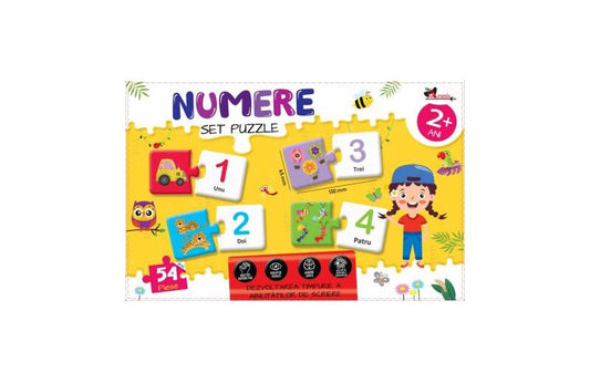 Numere. Puzzle - Dreamland Publications - Aramis