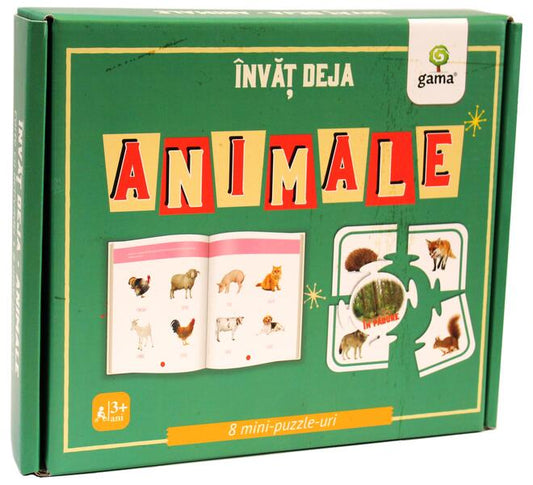 Învăț deja animale - Board book - Gama