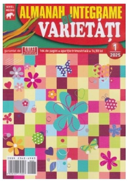 Almanah integrame de varietăți, nr. 1/ 2025 - Alias Publishing