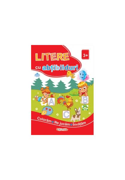 Litere cu abțibilduri (3 ani +) - Erc Press
