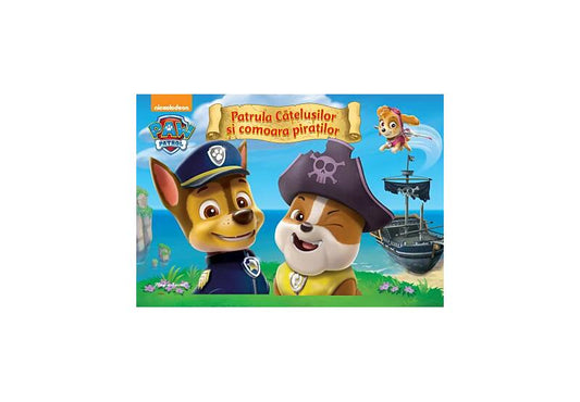 Patrula cățelușilor și comoara piraților - Board book - Litera