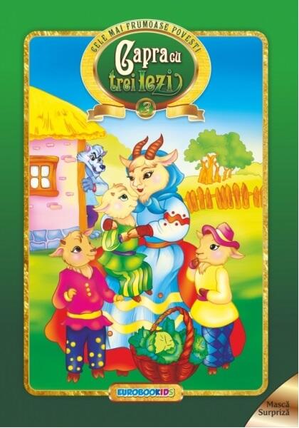 Capra cu trei iezi - Eurobookids