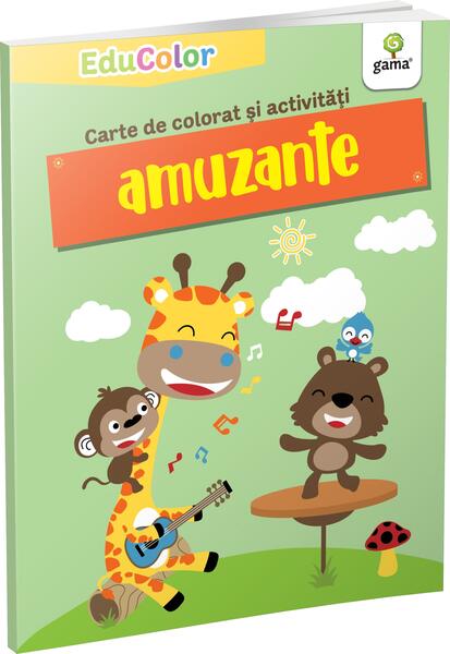 Carte de colorat și activități amuzante. EduColor - Gama
