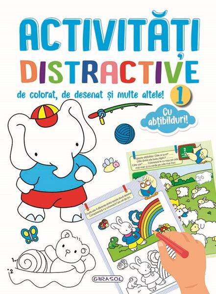 Activități distractive de colorat, de desenat și multe altele 1! - Girasol