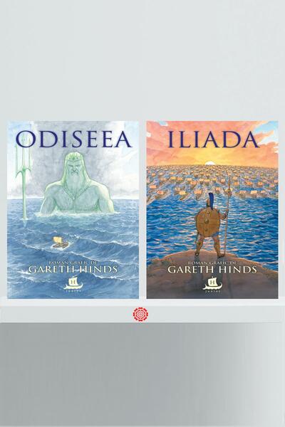 Pachet Iliada și Odiseea - Paperback - Gareth Hinds - Humanitas