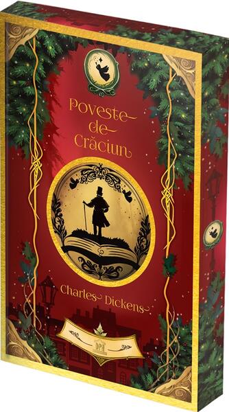 Poveste de Crăciun - cu folio și canturi ilustrate - Charles Dickens - Didactica Publishing House